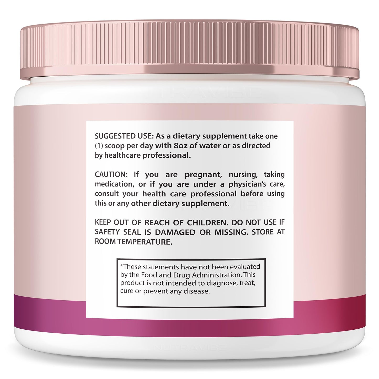 NutraVibe DermaBrew Max Powder 8.25 oz (Pack of 3)