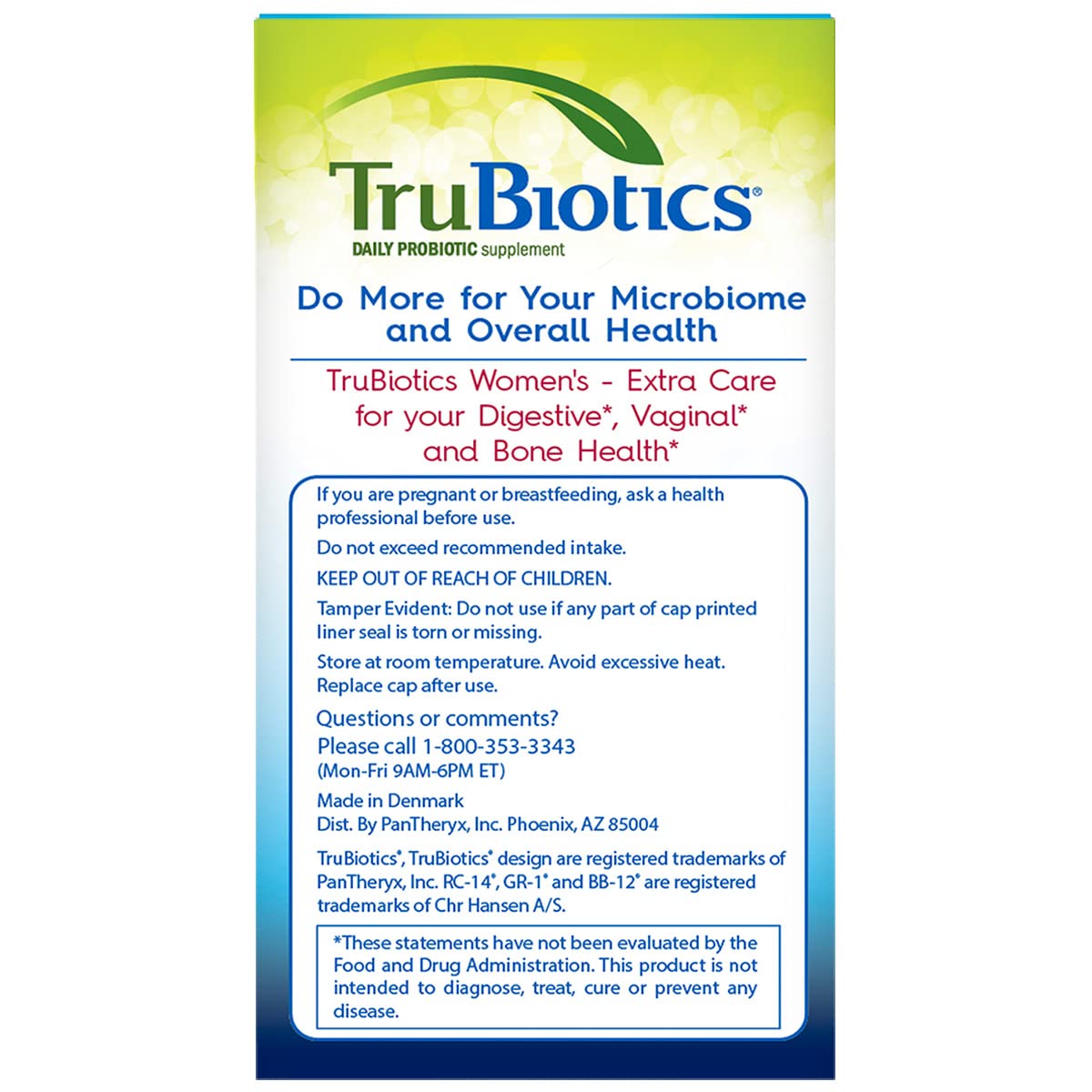 TruBiotics Probiotic for Women 30 Capsules