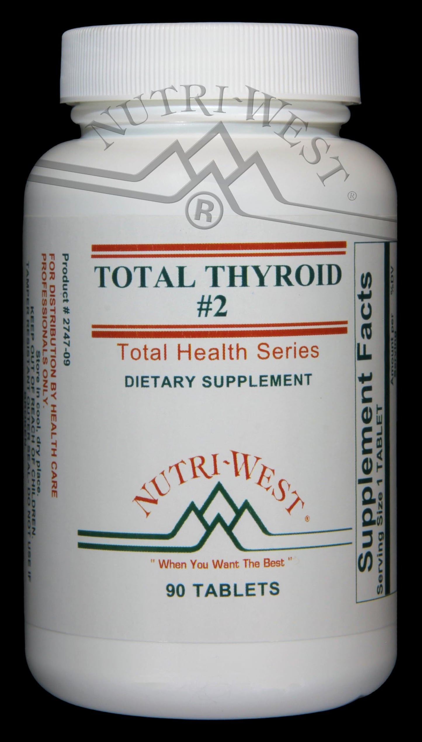 Nutri-West Total Thyroid #2 90 Tablets