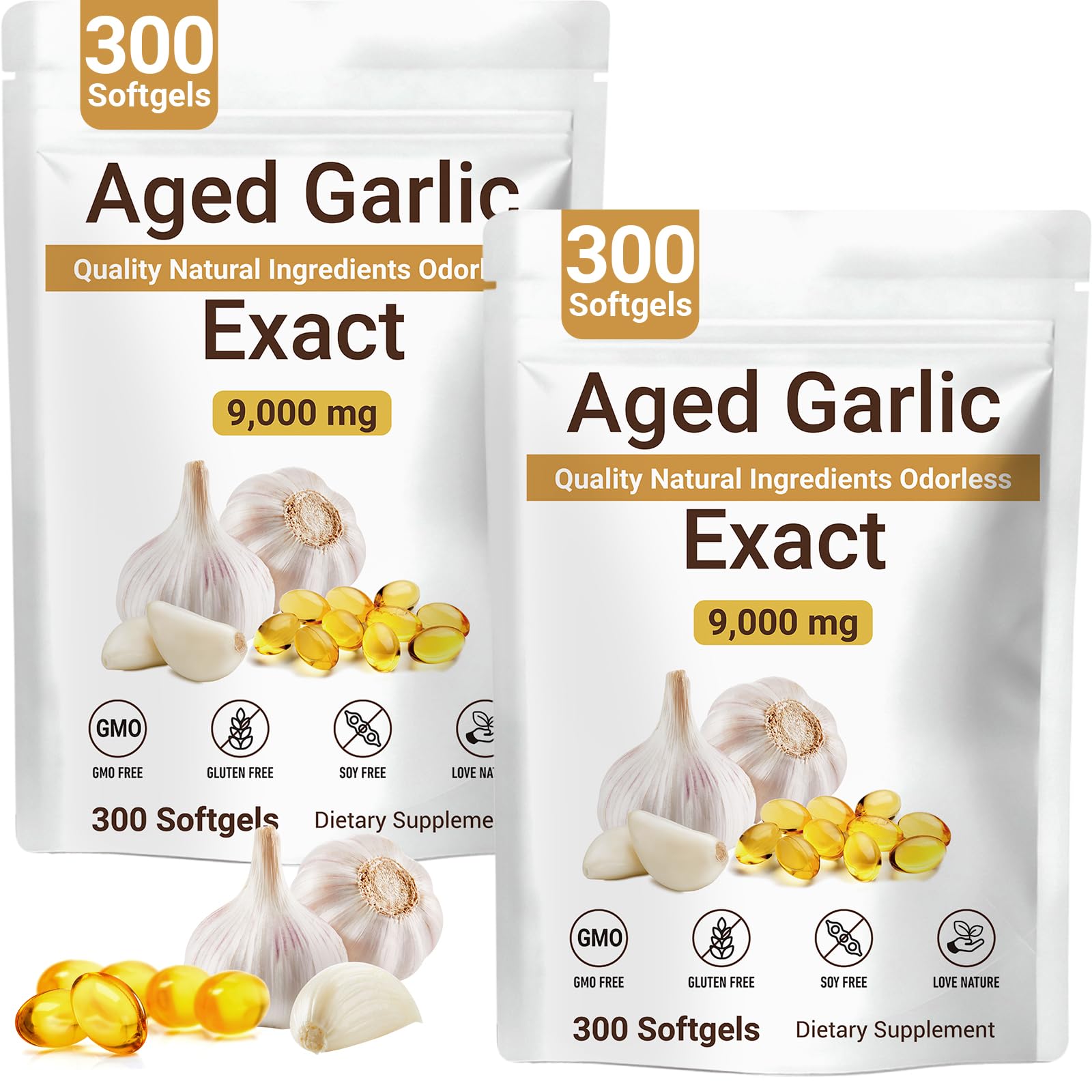 Biorizvo Aged Garlic Extract Softgels 600