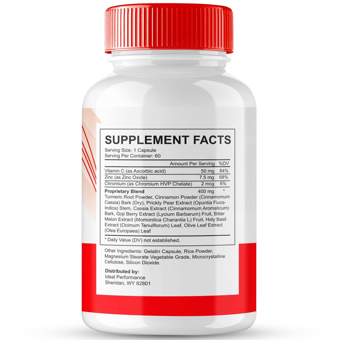IDEAL PERFORMANCE Gluco Revive Capsules, 180 Count