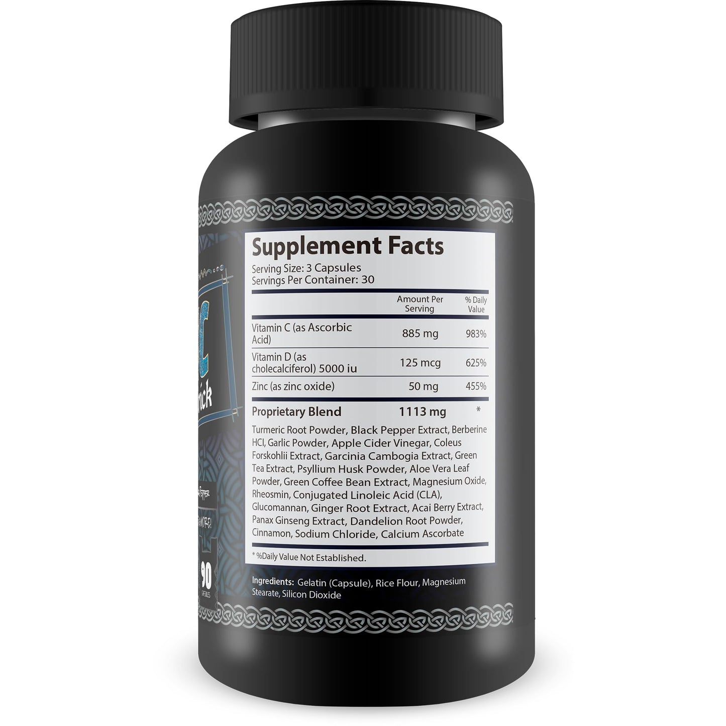 True You Health Turmeric Curcumin with Black Pepper Capsule 90 Count