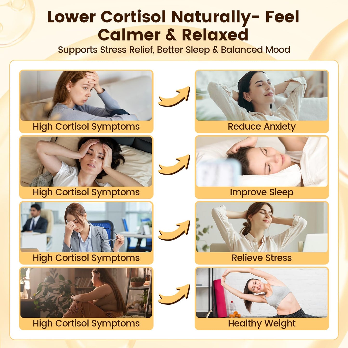 Qsbon Cortisol Reducer Capsules 120 Count
