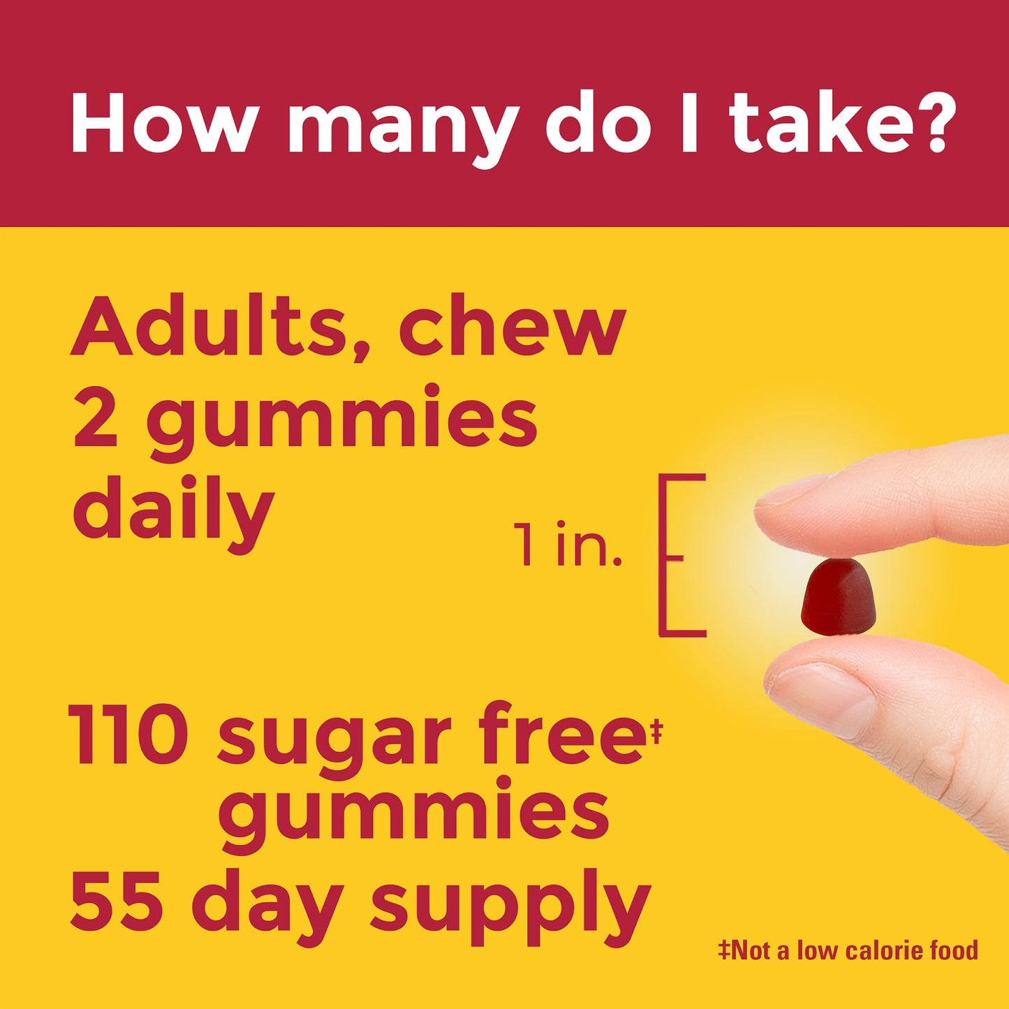 Nature Made Zero Sugar Vitamin D3 Gummies, 220 Gummies
