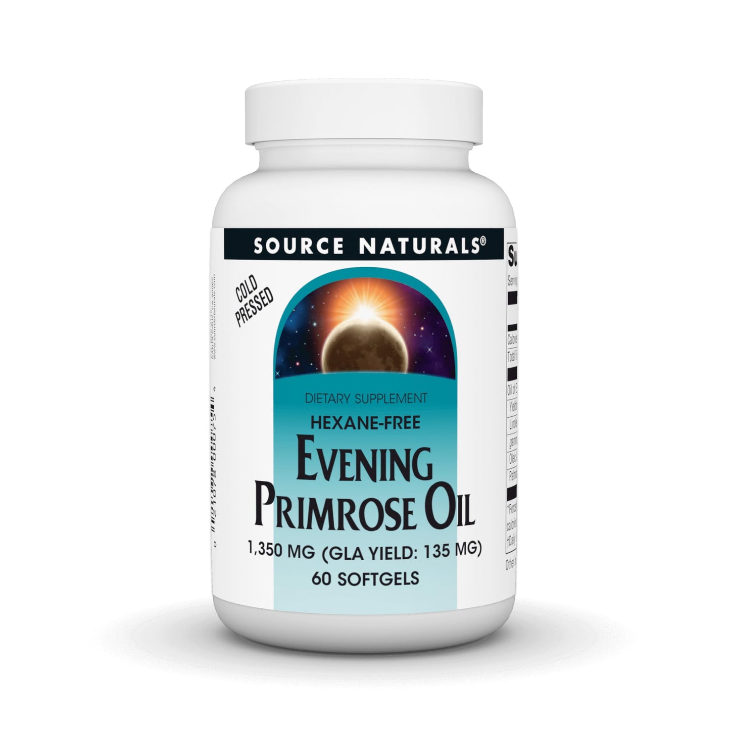 Source Naturals Evening Primrose Oil Softgels 60 Count