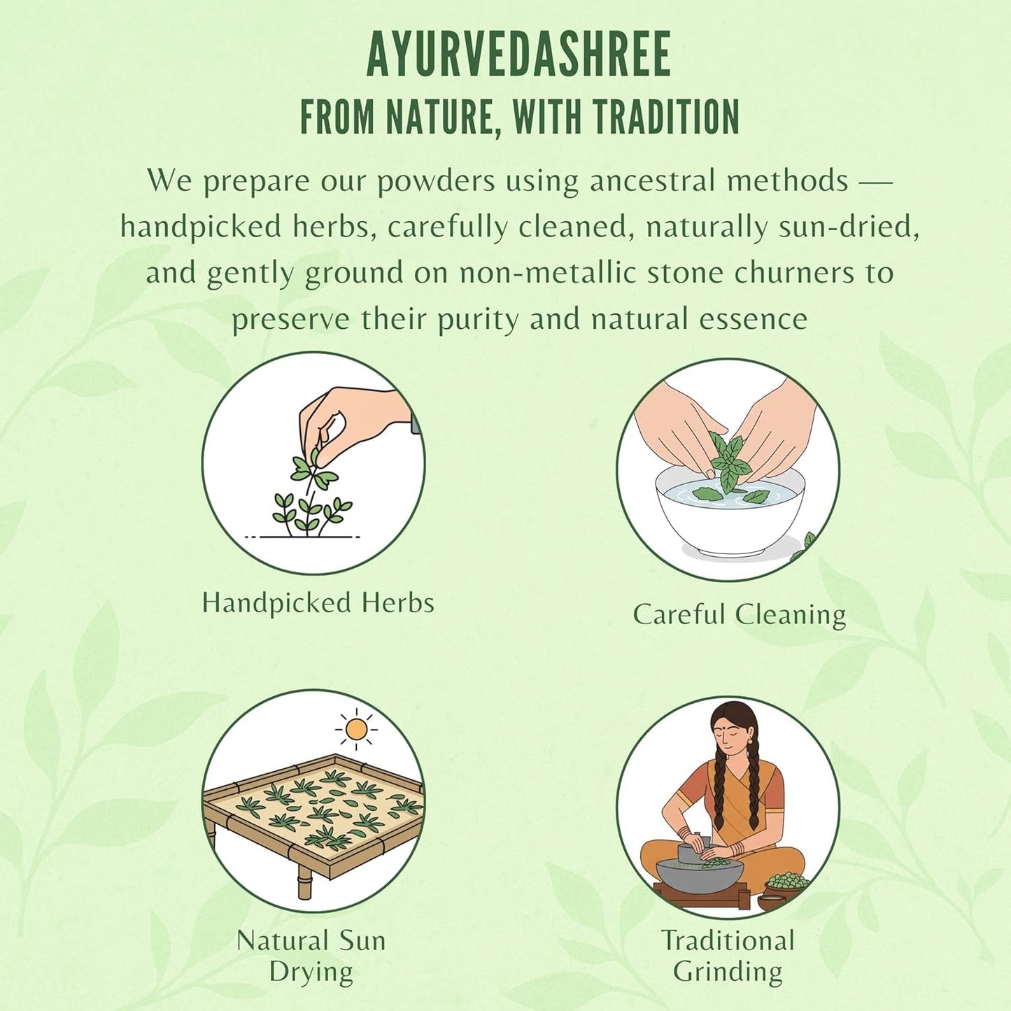 AYURVEDASHREE Andrographis paniculata Powder 3.53 oz