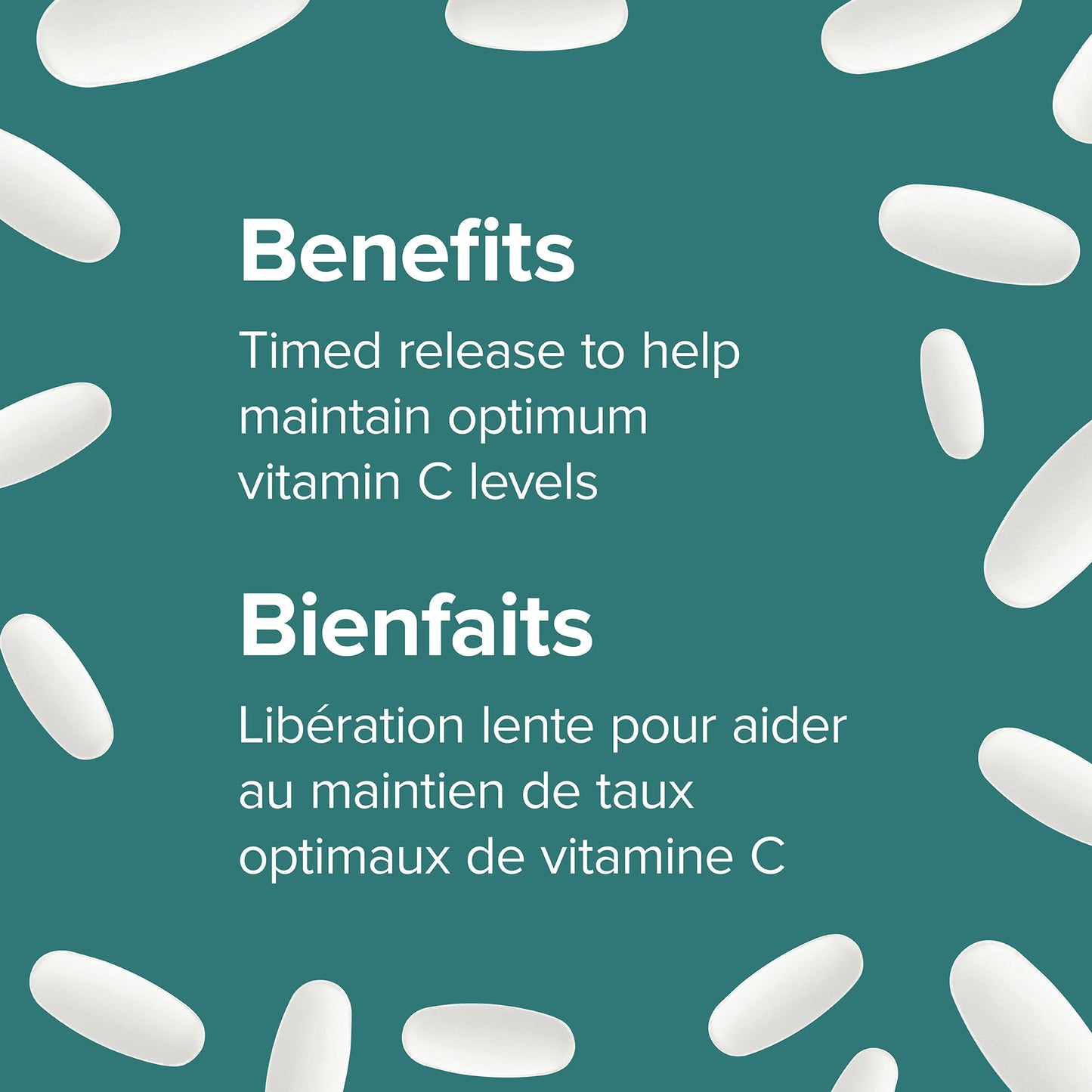 Webber Naturals Vitamin C Timed Release 1,000 mg Tablets, 60 Tablets