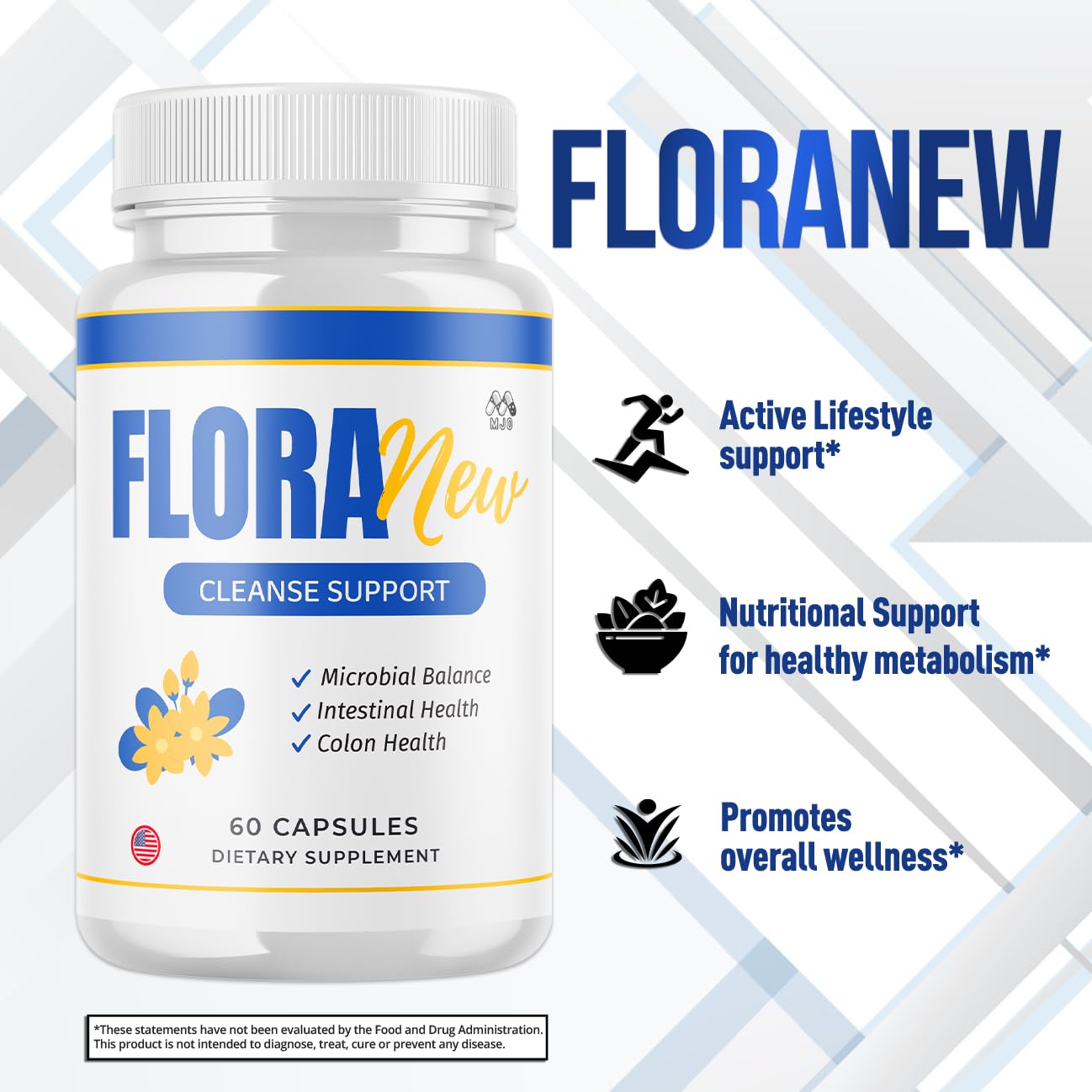 MJO Floranew Capsules 120 Capsules