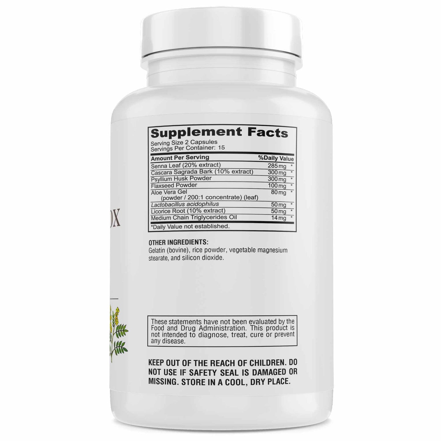 GENIUS HERBALS 15 Day Detox and Cleanse Capsule, 30 Count