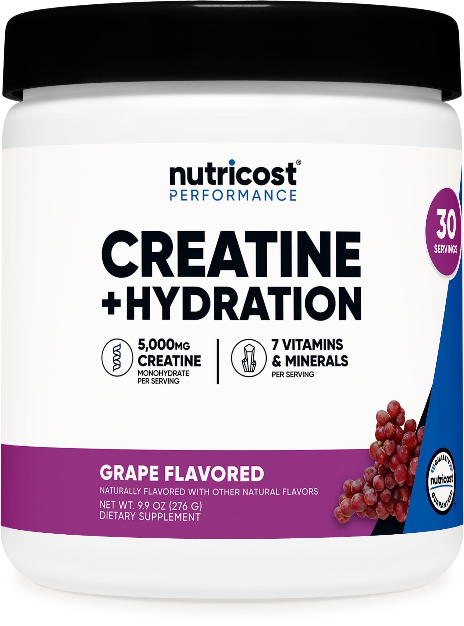 Nutricost Creatine Monohydrate Powder 9.9 Ounce