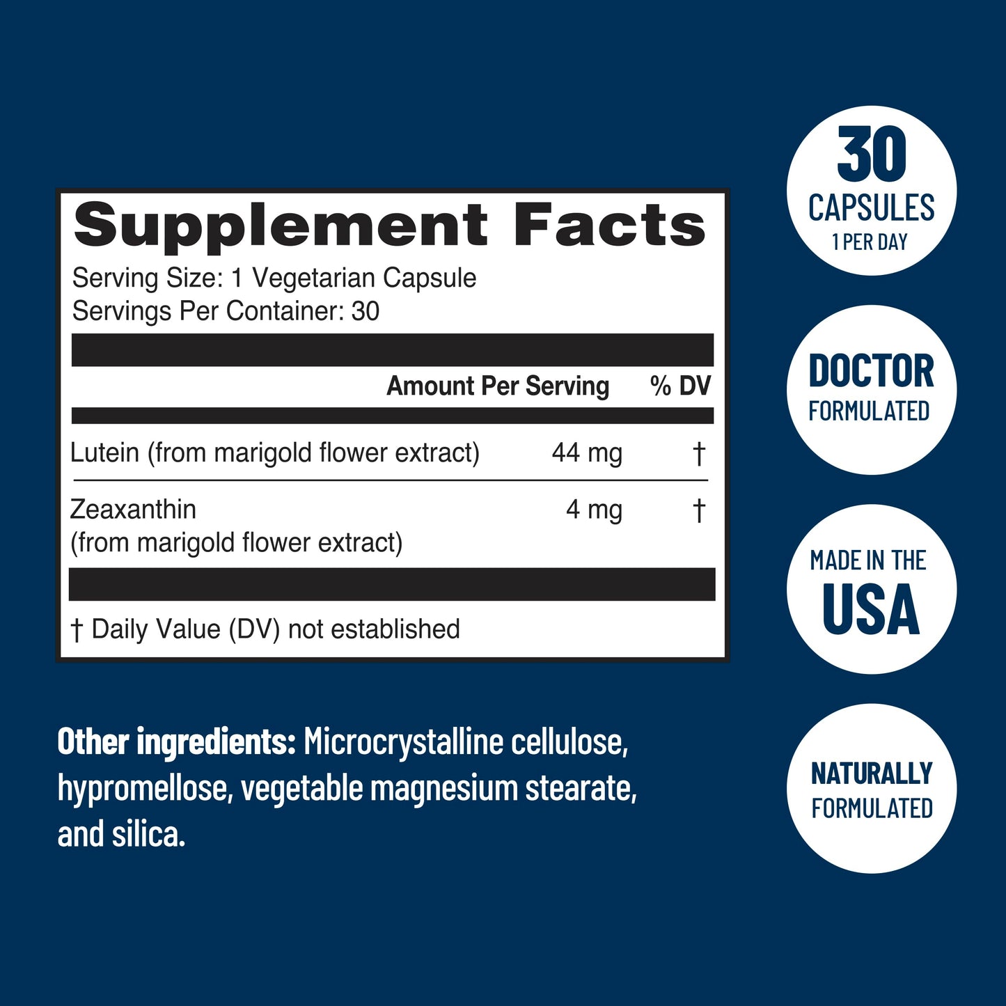 VisiVite Super Lutein 444 Eye Vitamins Capsule 1 Count