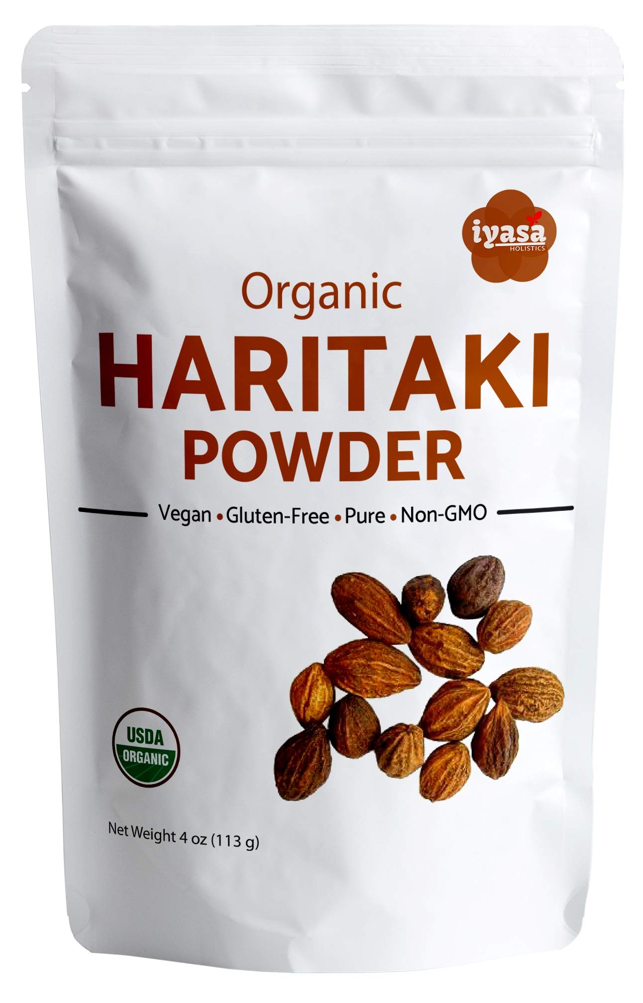 Iyasa Holistics Haritaki Organic Powder 4 oz