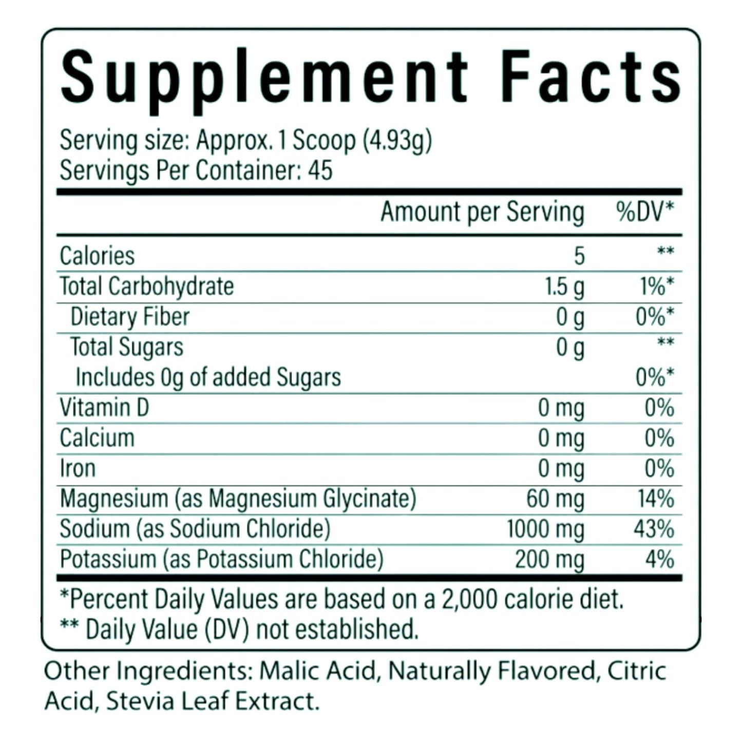 Hydrate Pro Clinical-Grade Electrolyte Powder 7.83 oz
