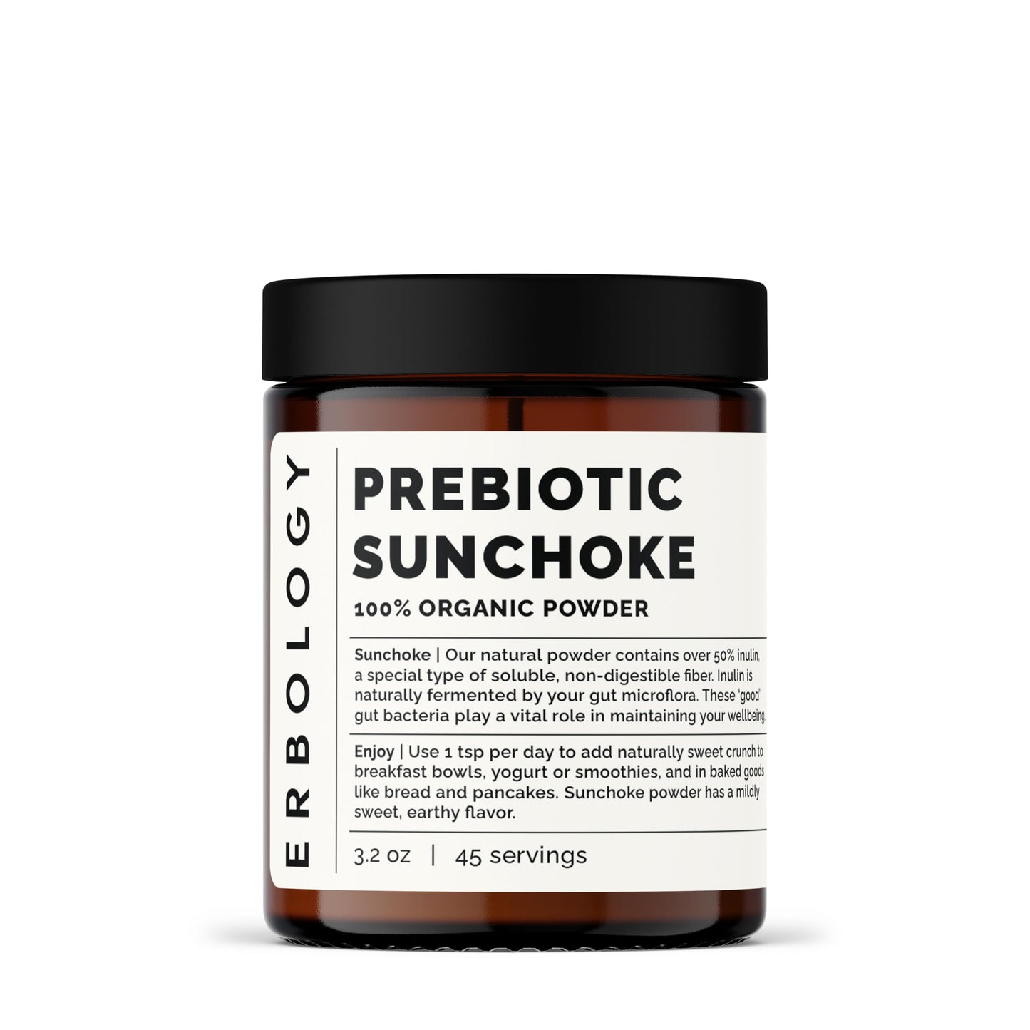 Erbology Organic Jerusalem Artichoke Powder 3.2 oz