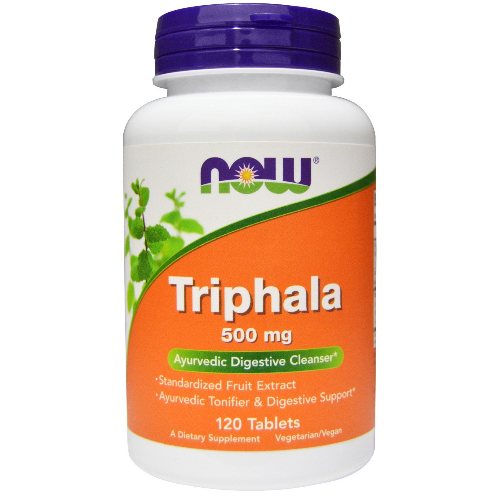 NOW Foods Triphala 500 mg, 240 Tablets