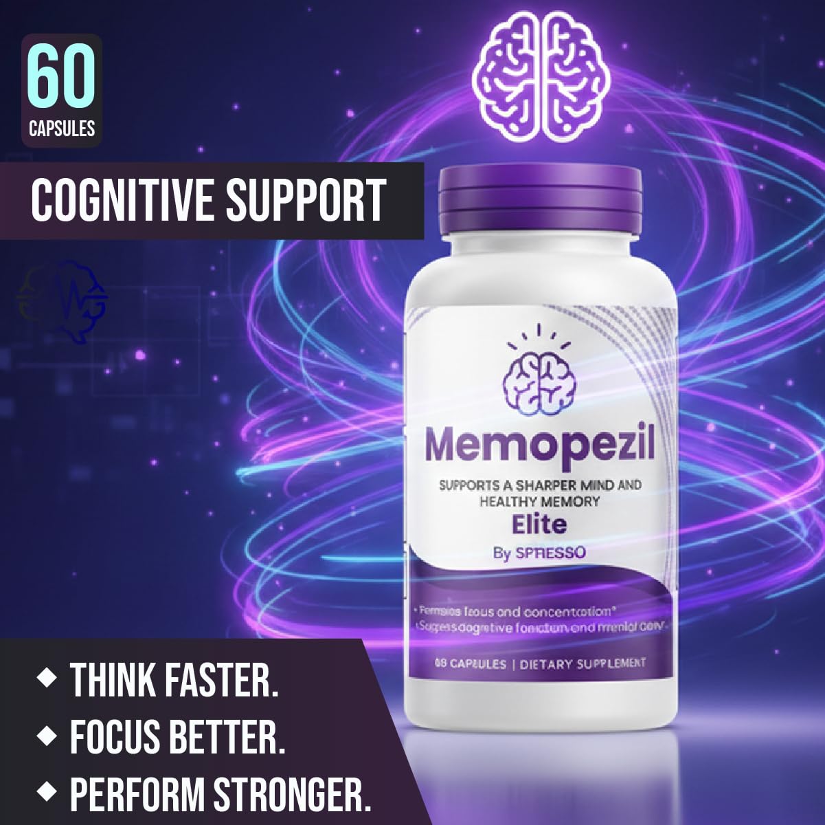SPRESSO Memopezil Capsules, 120 Capsules