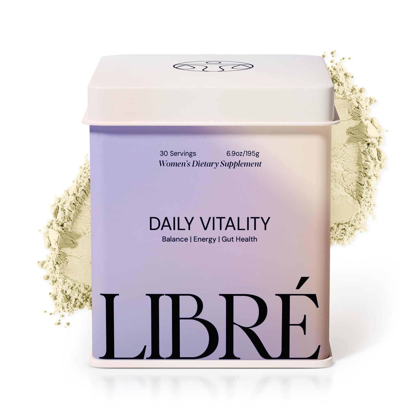 Libré Daily Vitality Doctor-Developed Multivitamin Powder for Women 18+ with Creatine, NMN, Probiotics, Omega-3 & CoQ10, 6.9 Ounce