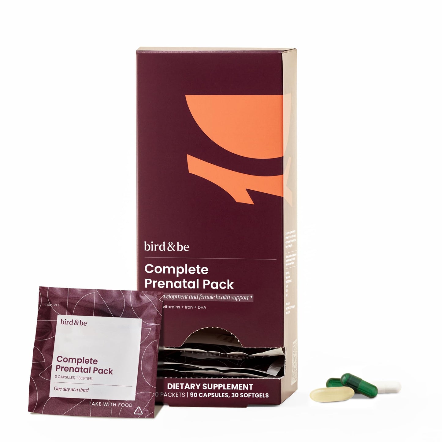 bird&be Complete Prenatal Vitamins with DHA & Choline Capsule 30