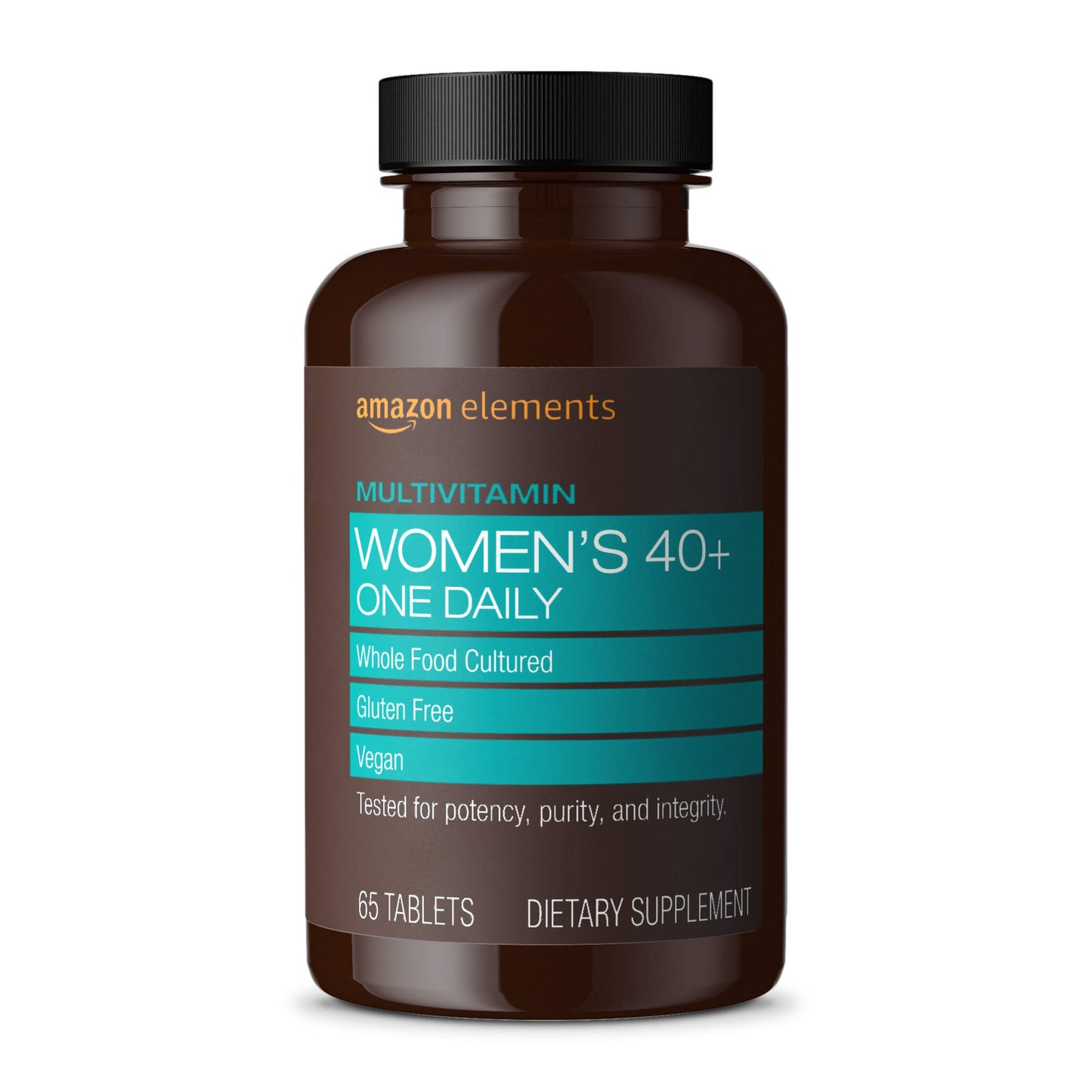 Amazon Elements Women 40+ One Daily Multivitamin, 65 Tablets