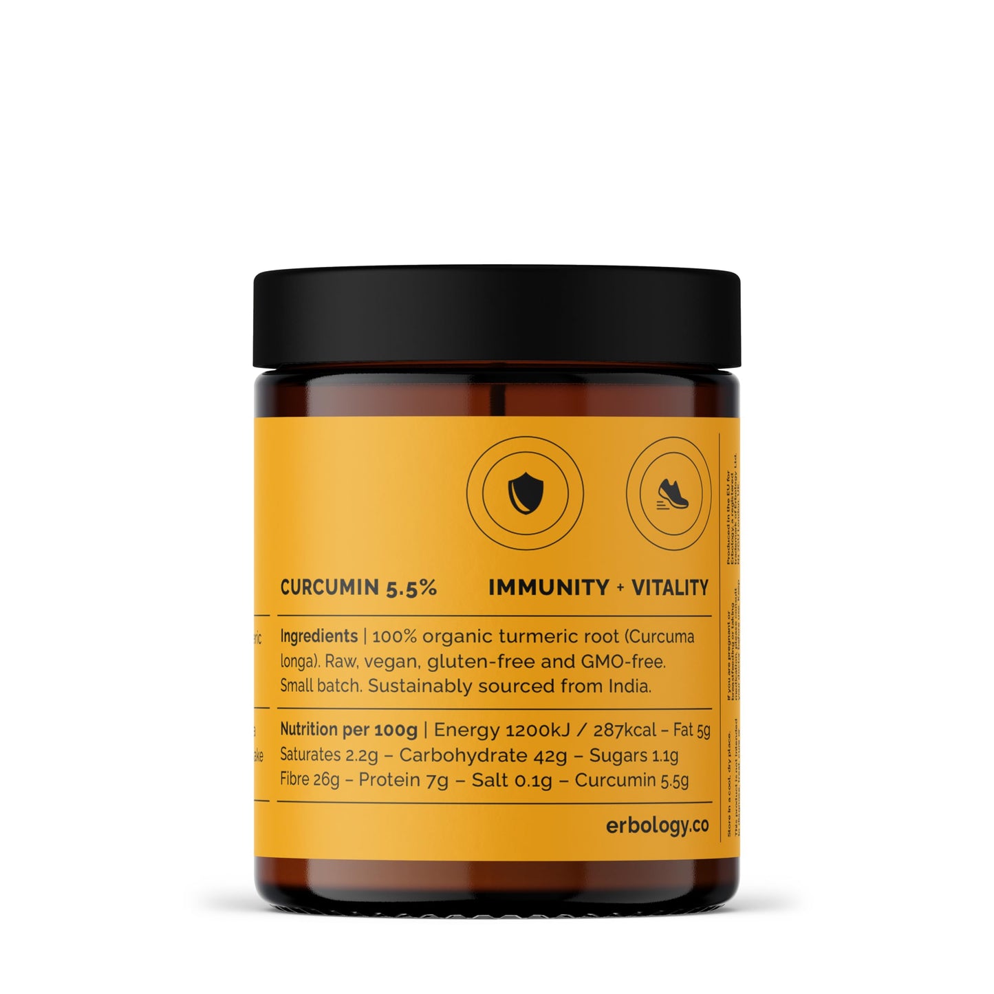 Erbology Organic Turmeric Powder 3.2 oz