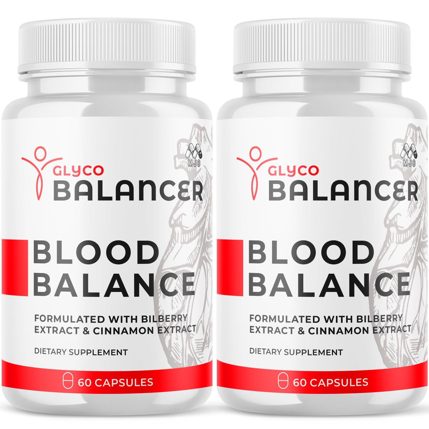 MJO Glyco Balancer Capsules, 120 Capsules