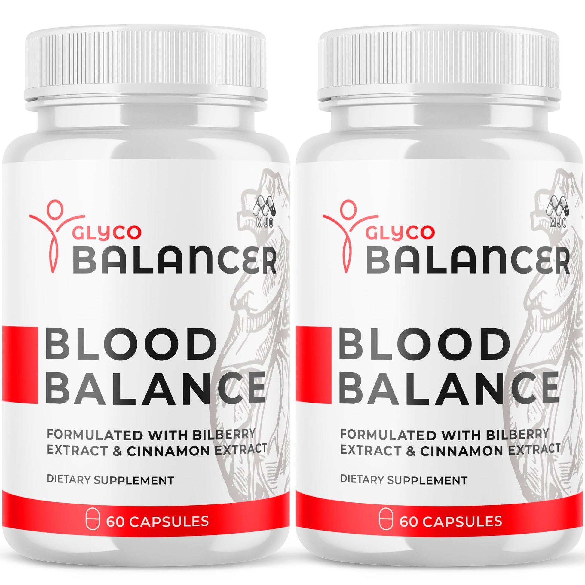 MJO Glyco Balancer Capsules, 120 Capsules