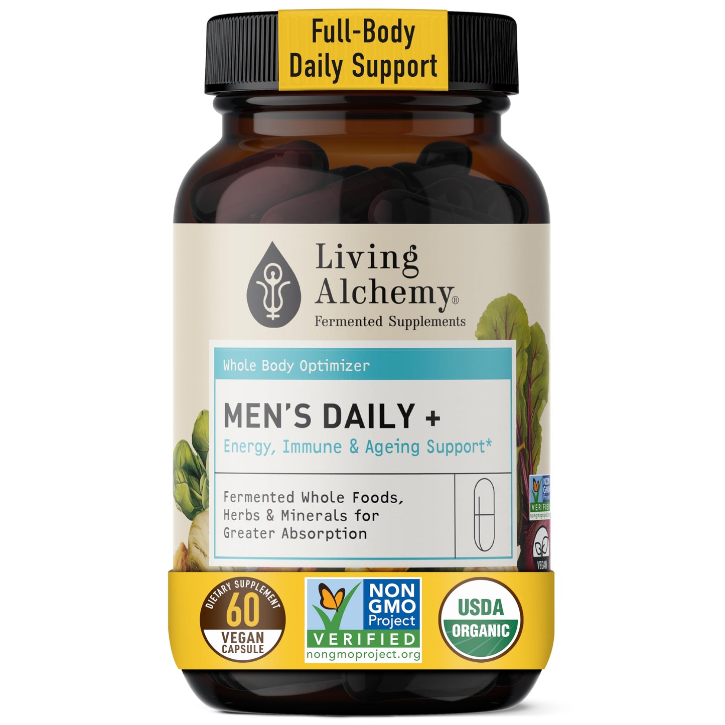 Living Alchemy Men's Daily Capsule 60 Count