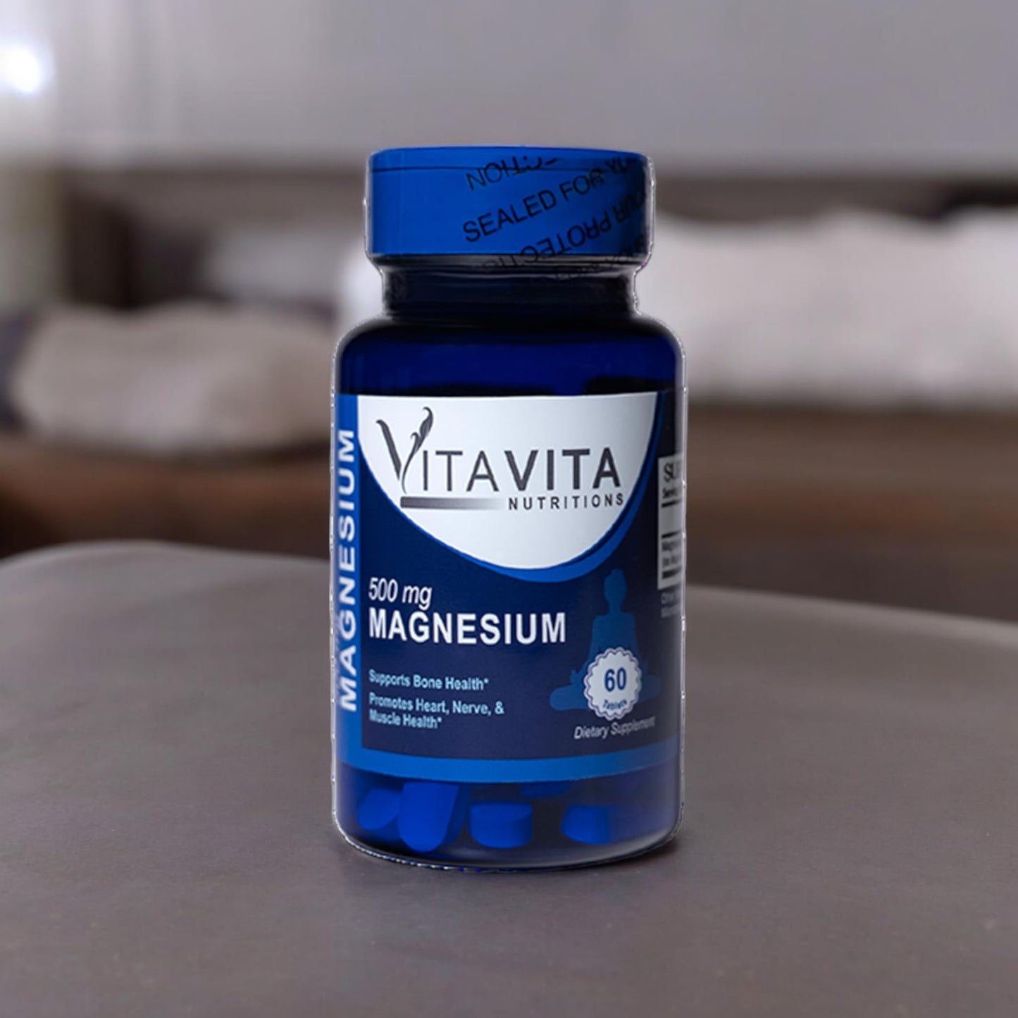 VitaVita Nutritions Magnesium 500mg Tablet, 60 Tablets