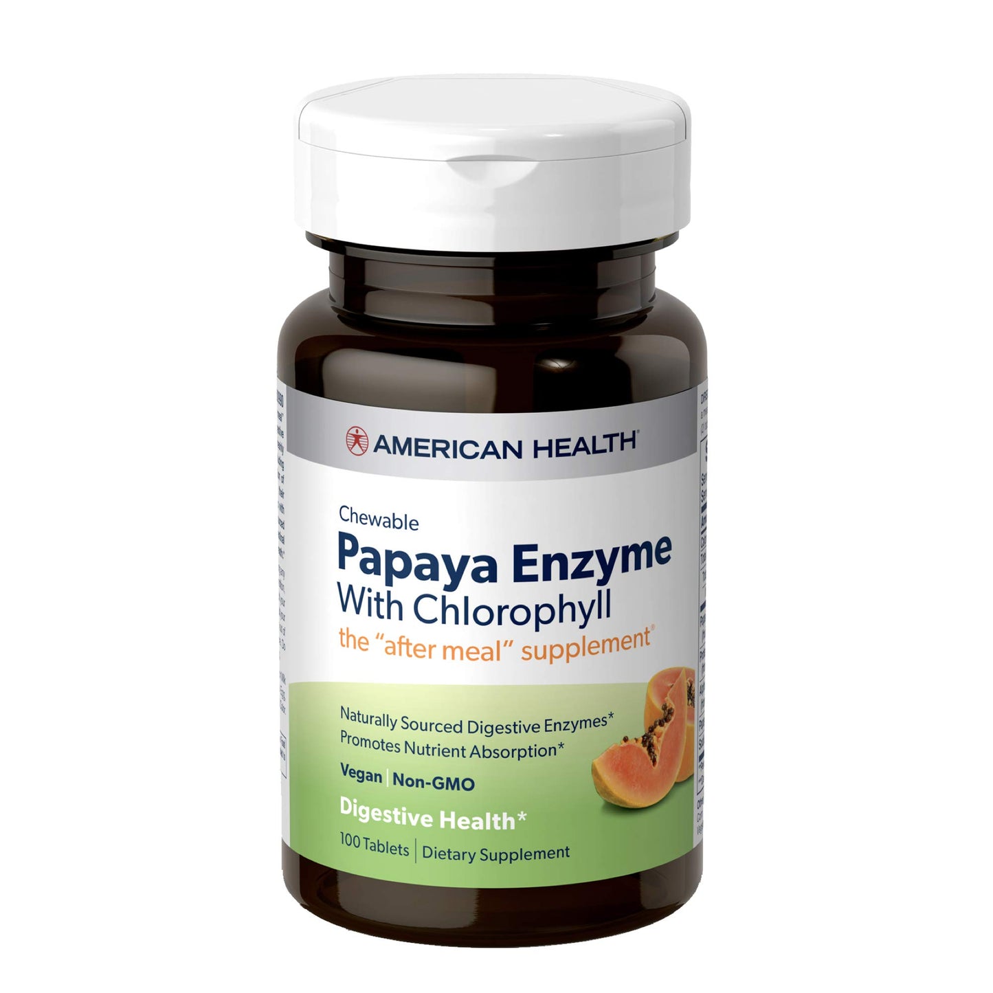 American Health Papaya Enzyme Chewable Tablets 700 Count