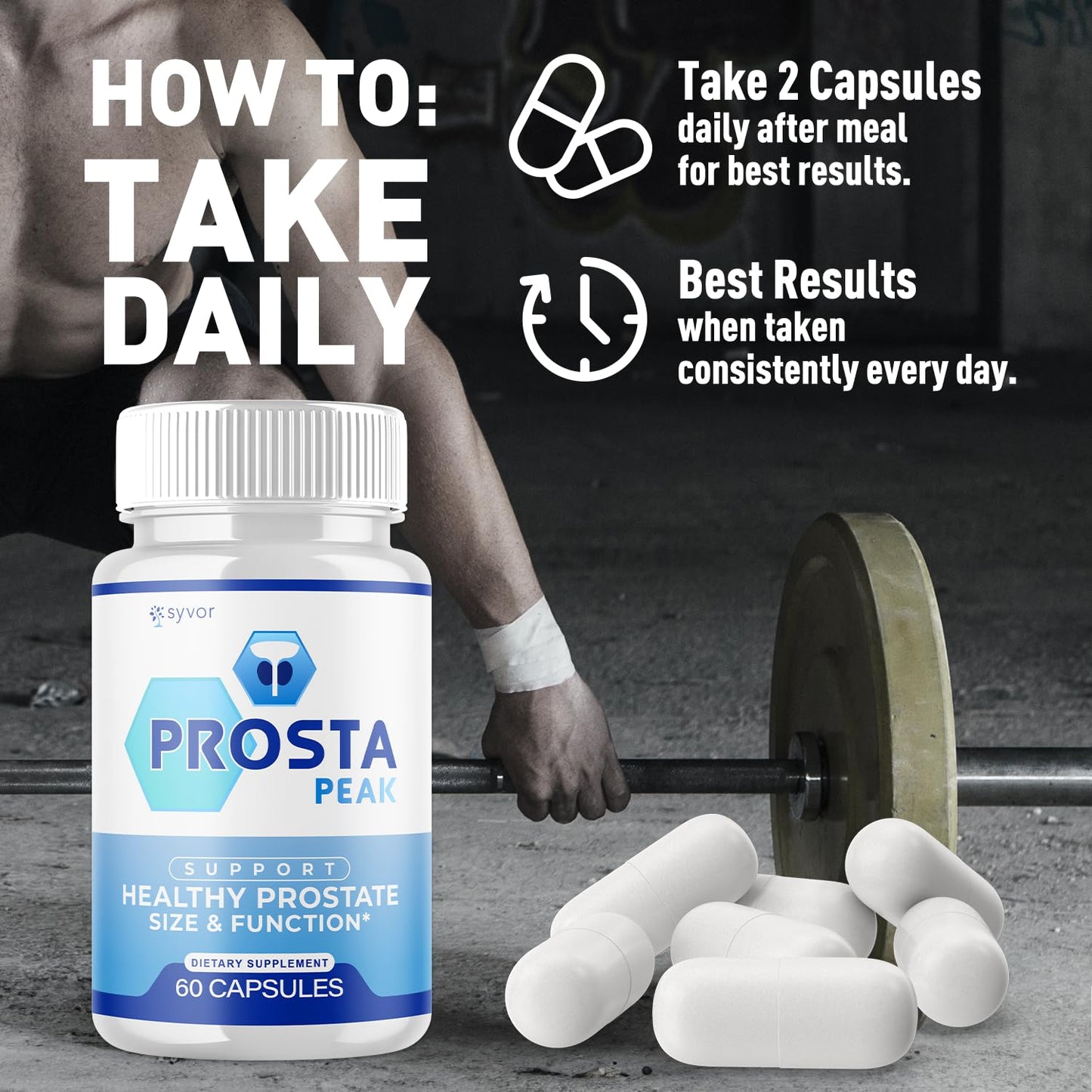 Syvor Prosta Peak Capsules, 60 Count