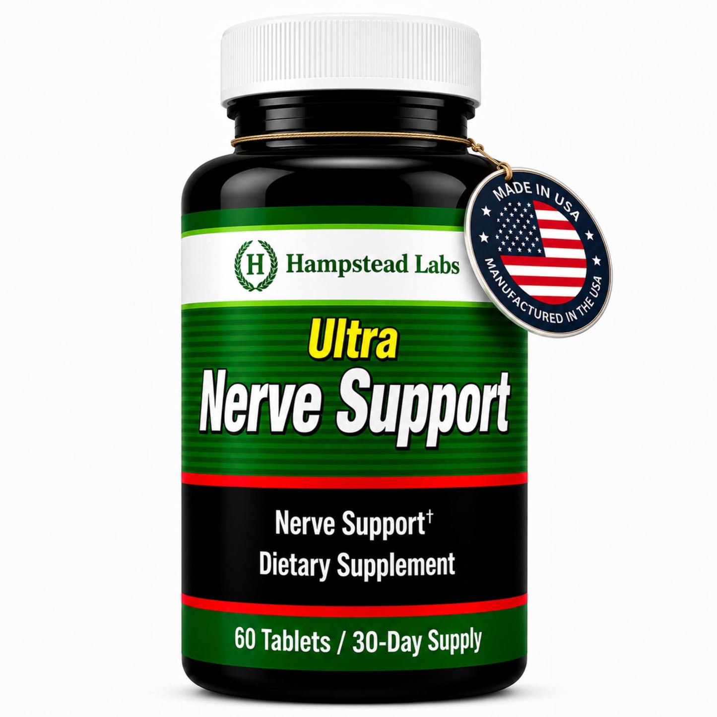 Hampstead Labs Ultra Nerve Support Capsule 1 Count