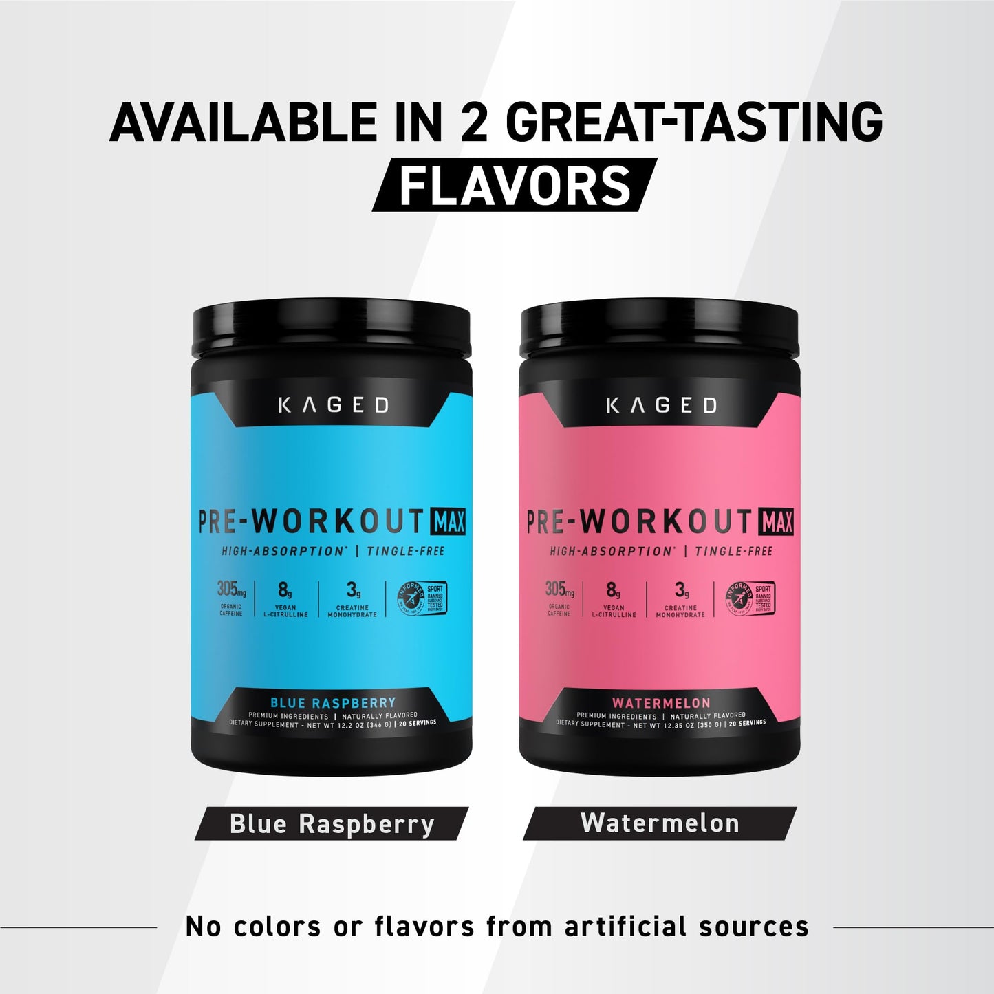 Kaged Pre Workout MAX Powder 12.42 oz