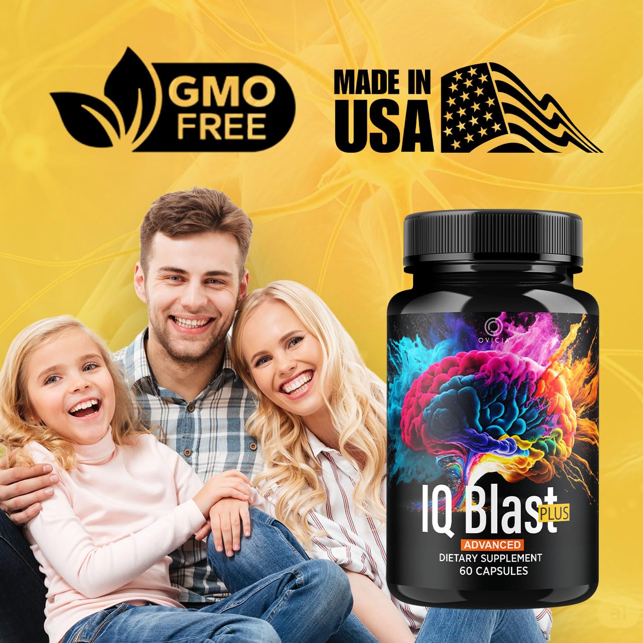 OVICIA IQ Blast Plus Capsules 180 Capsules