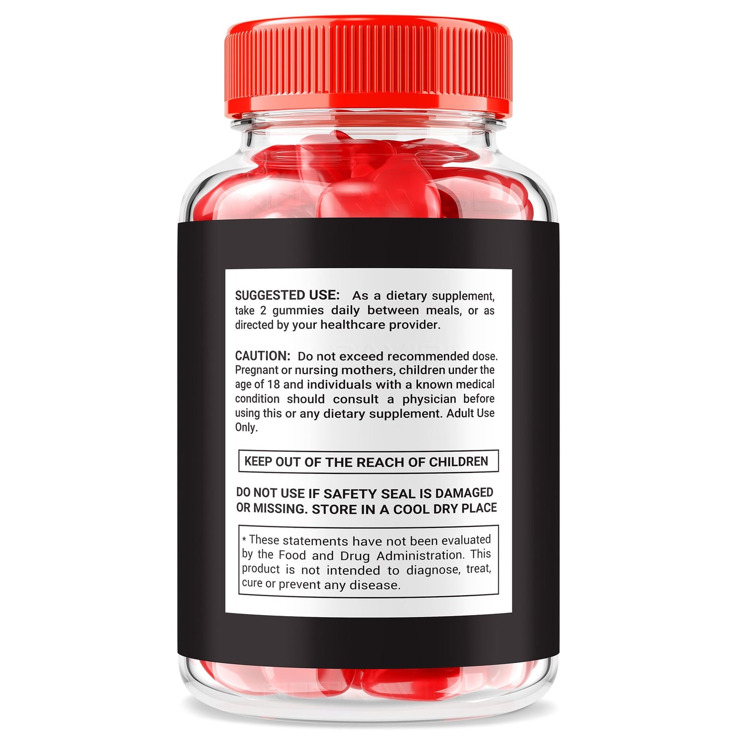 NutraVibe Oxvia Male Performance Gummies, 60 Gummies