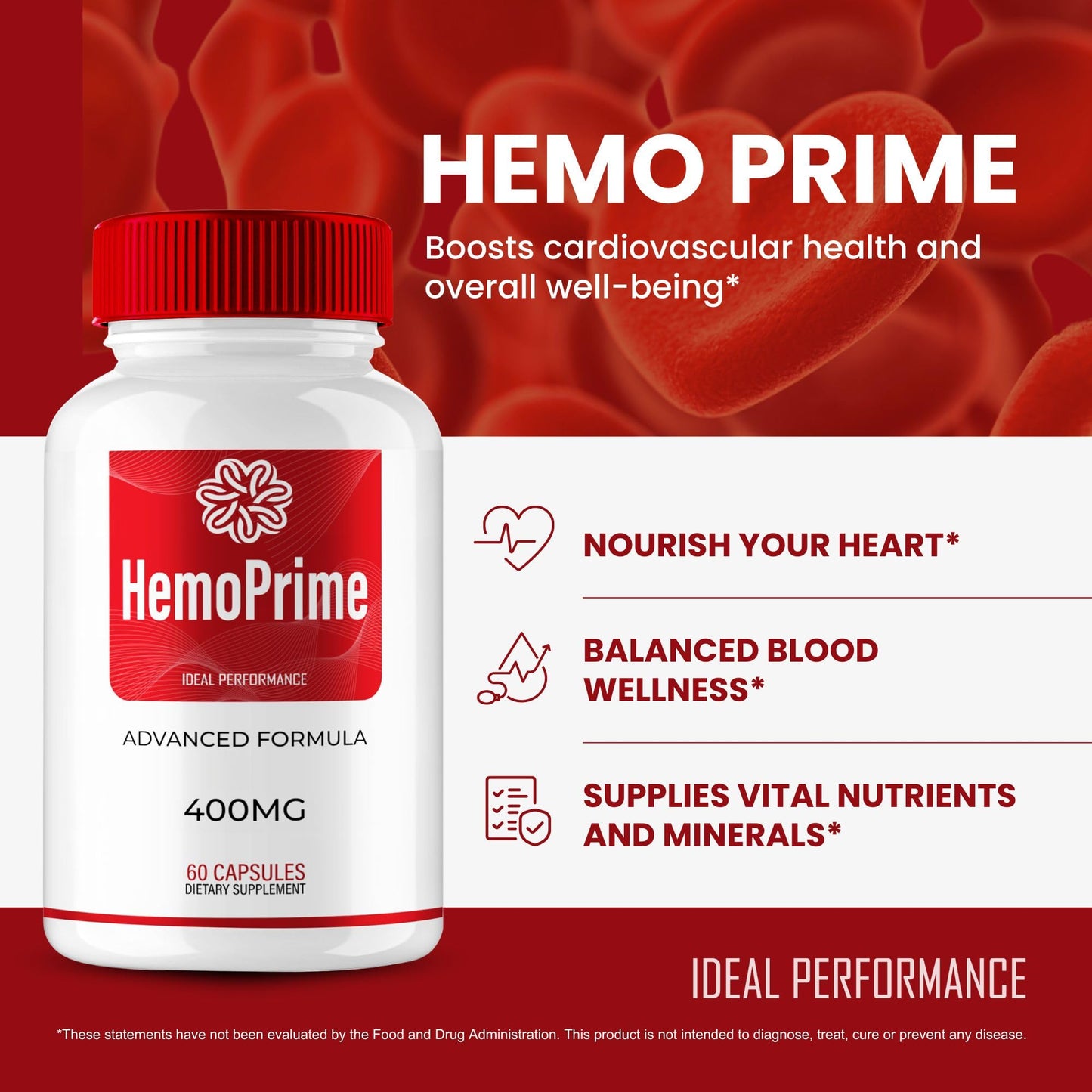 IDEAL PERFORMANCE HemoPrime Capsule 300