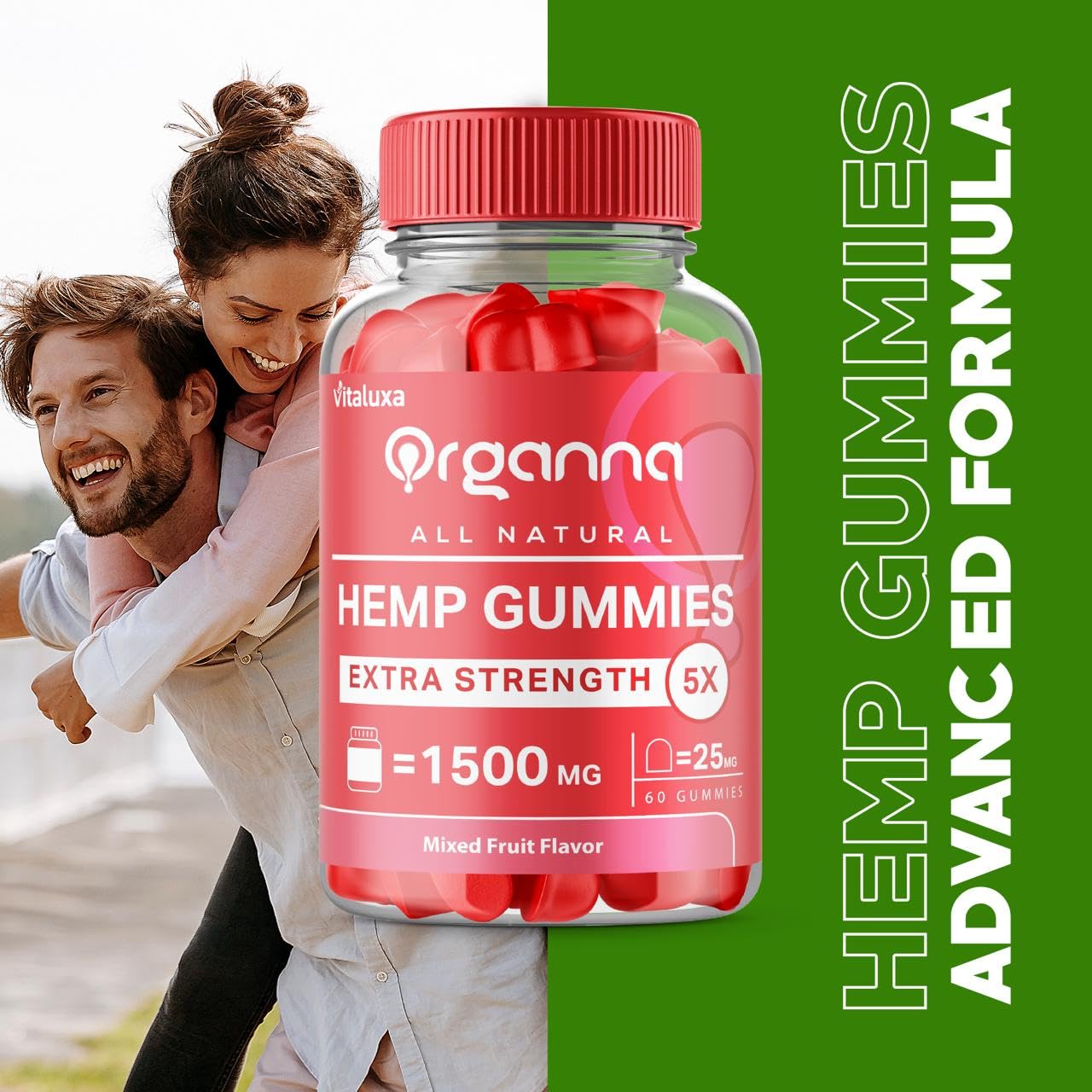 Vitaluxa Organna Gummies 180 Gummies