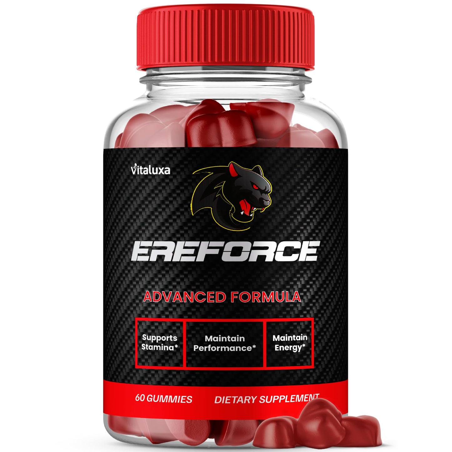 Vitaluxa Ereforce Gummies 60 Count