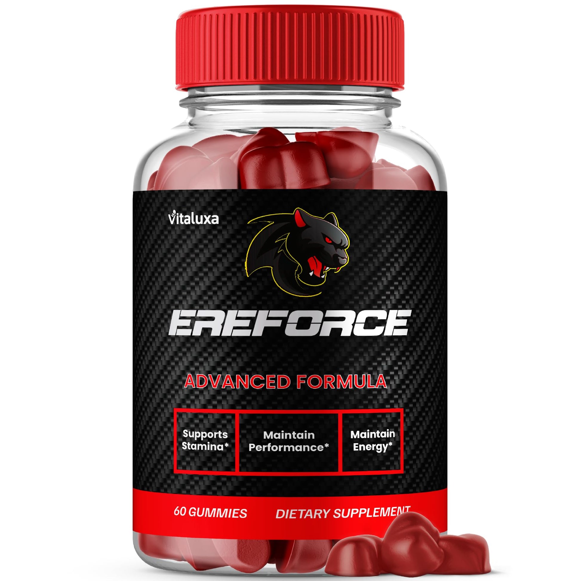 Vitaluxa Ereforce Gummies 60 Count