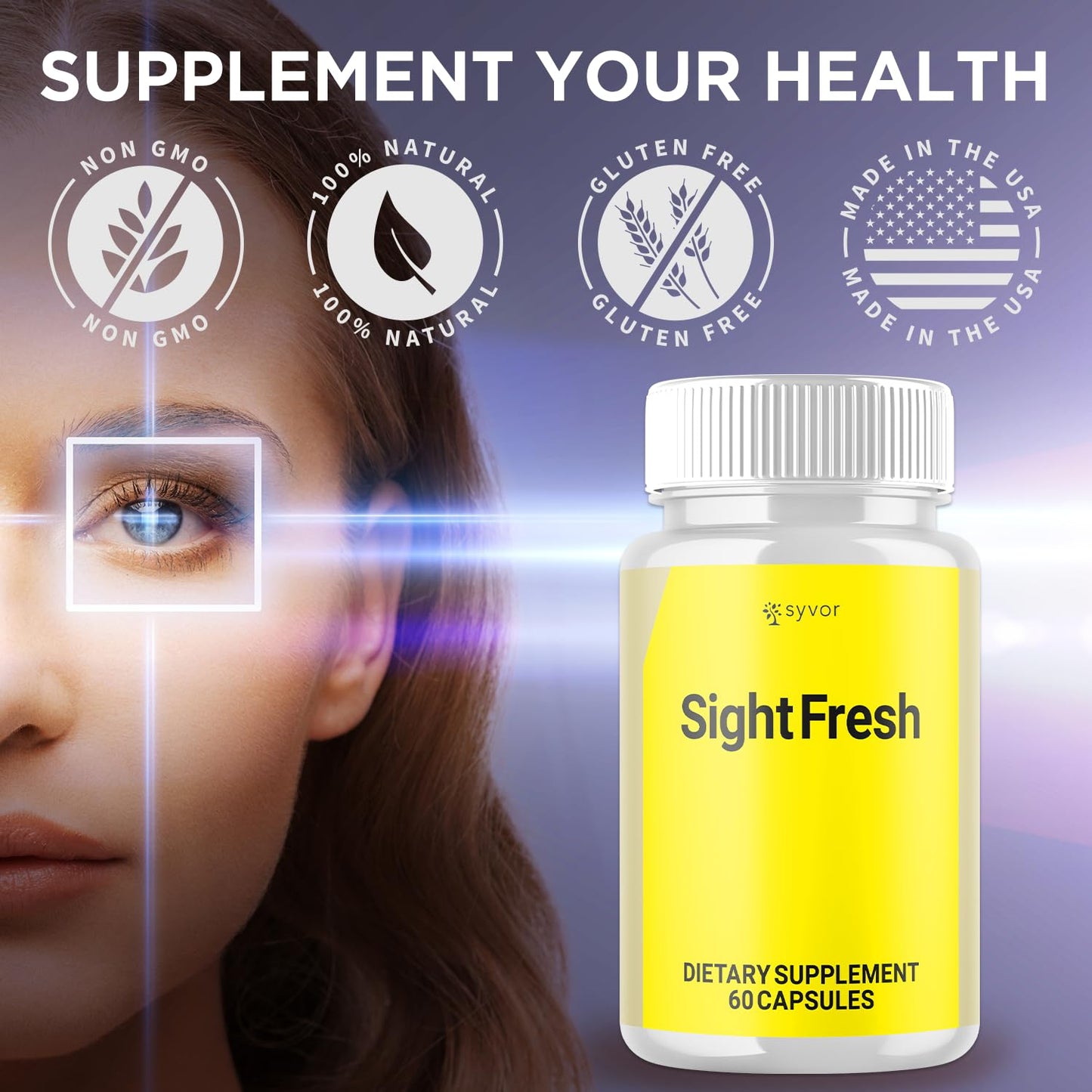 Syvor Sight Fresh Capsules, 120 Count