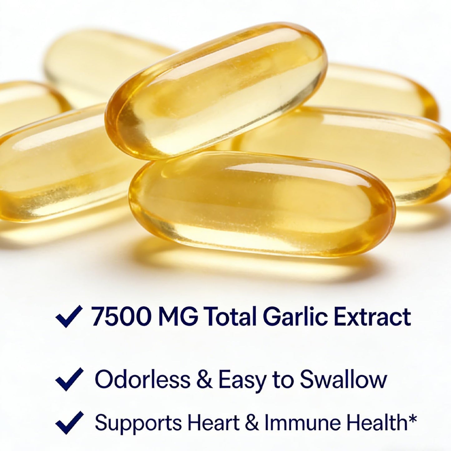 TEYAOE LUMINE Aged Garlic Extract Odorless Softgel, 300 Softgels