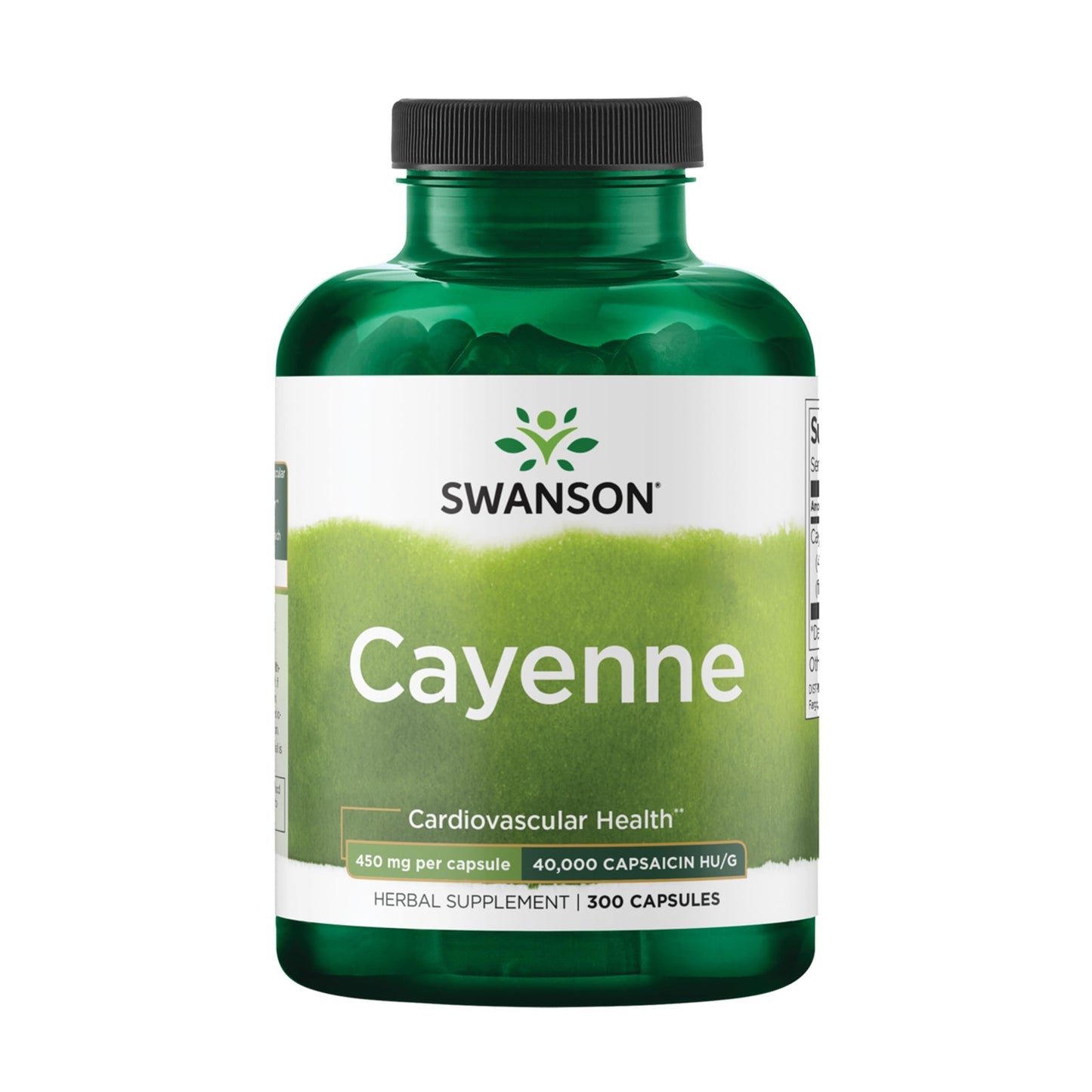Swanson Cayenne Herbal Supplement Capsules 300