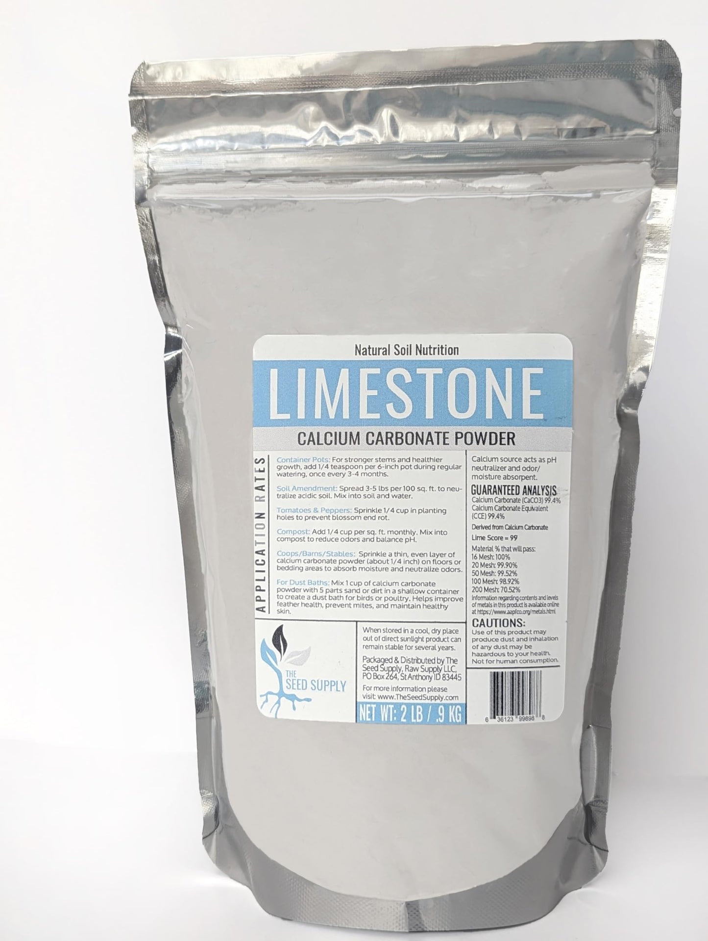 The Seed Supply Calcium Carbonate Limestone Powder 32