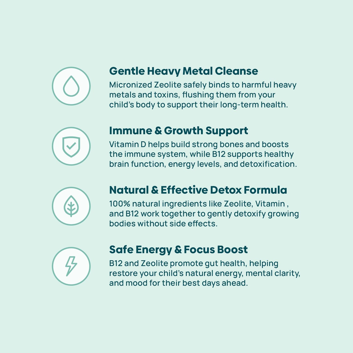 Stay-Well Naturals Natural Zeolite Heavy Metal Detox for Kids Gummies, 60 Gummies