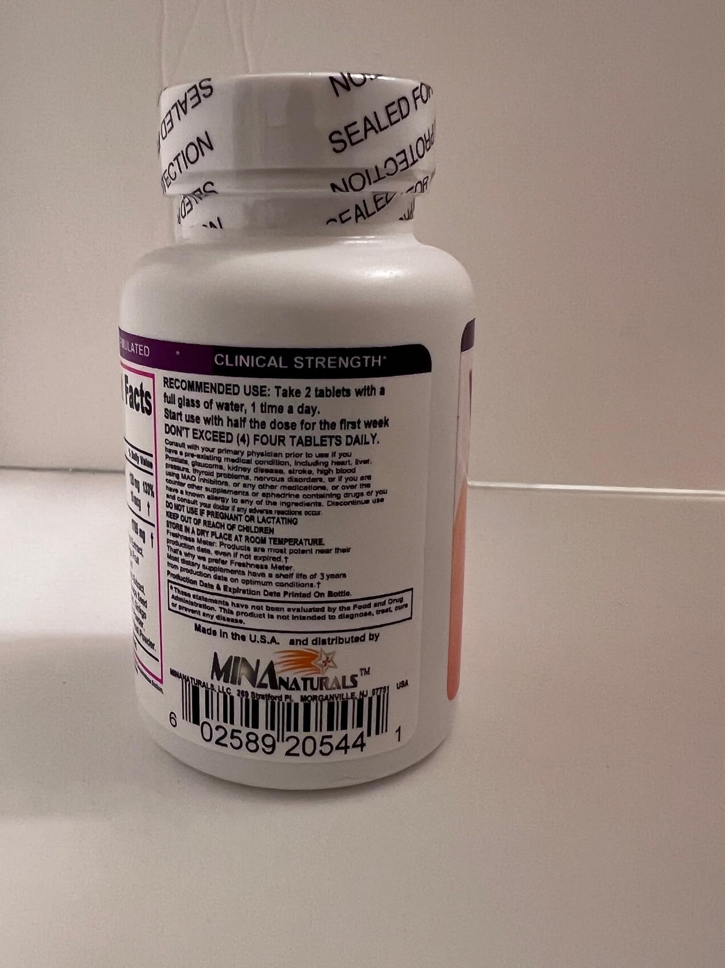 MINANATURALS VARICOSOLVE 60 Tablets