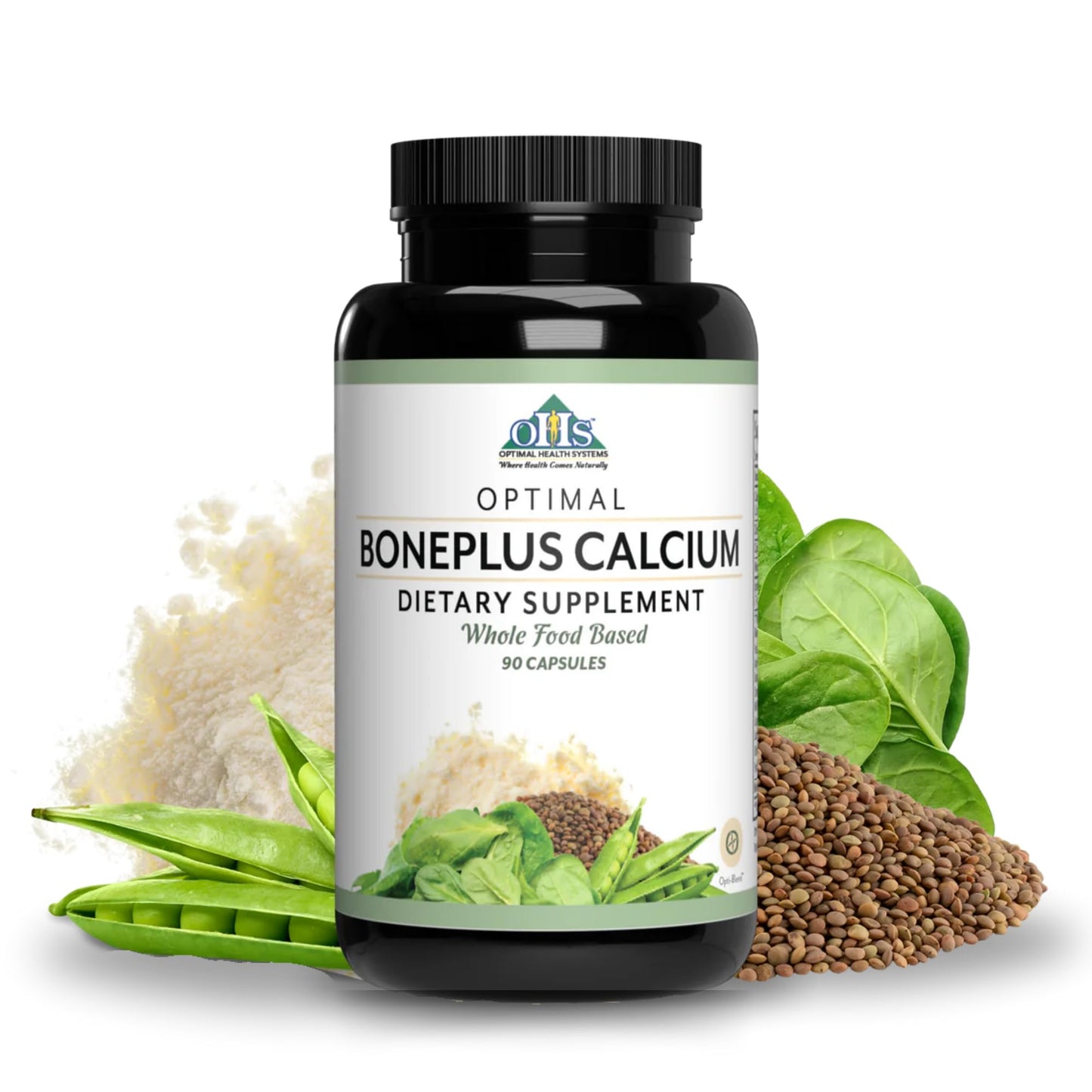 Optimal Health Systems BonePlus Calcium Capsules 90 Count