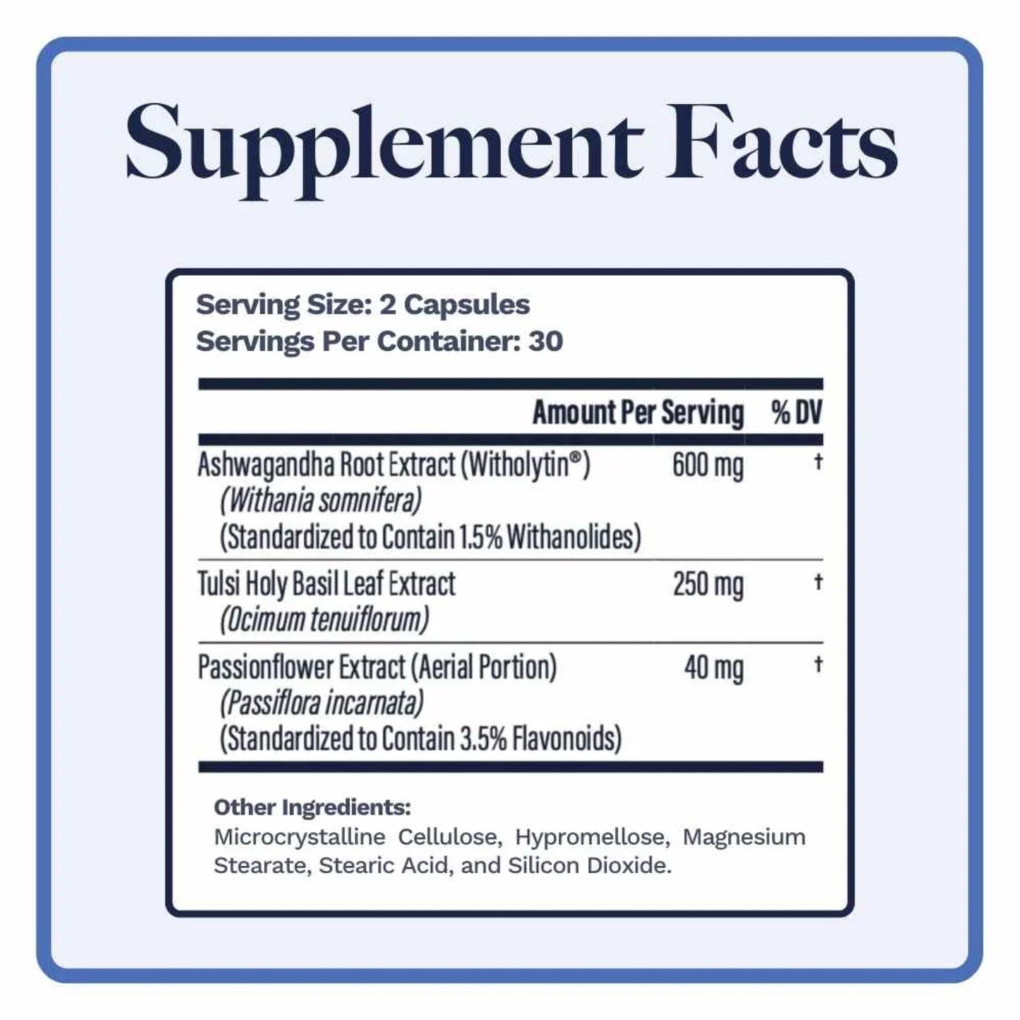 Utzy Naturals Adapto-Calm Cortisol Support Supplement Capsules 60