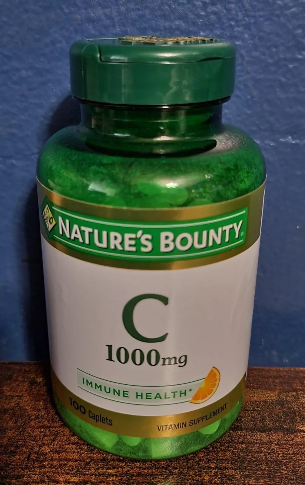 Nature's Bounty Pure Vitamin C-1000 mg Caplets, 500 Count