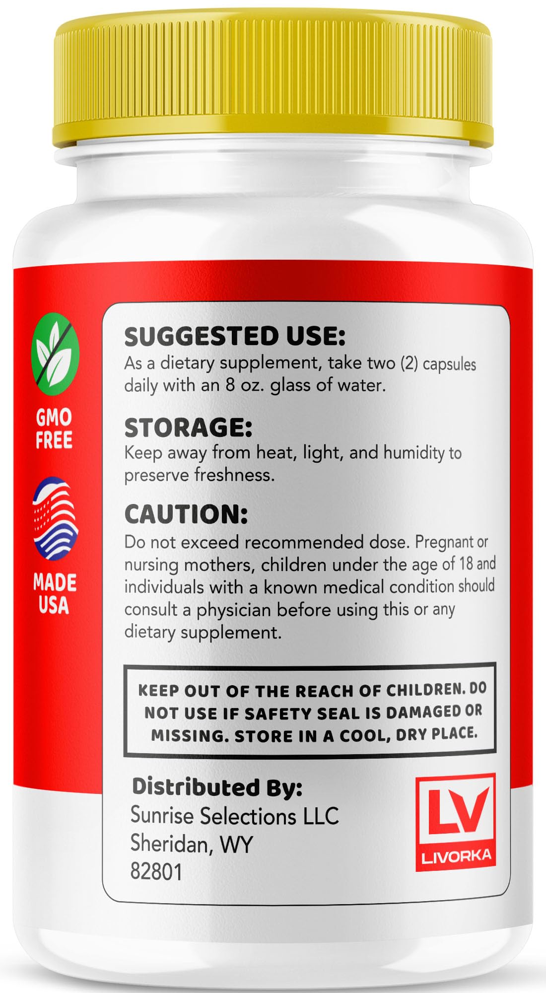 LIVORKA Glyco Life Capsules, 60 Count
