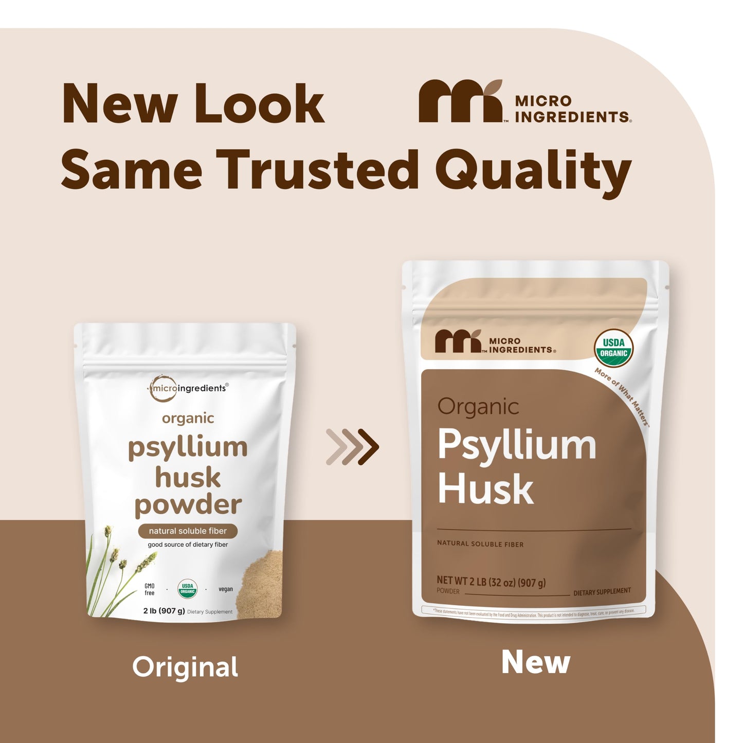 Micro Ingredients Organic Psyllium Husk Powder, 32 oz