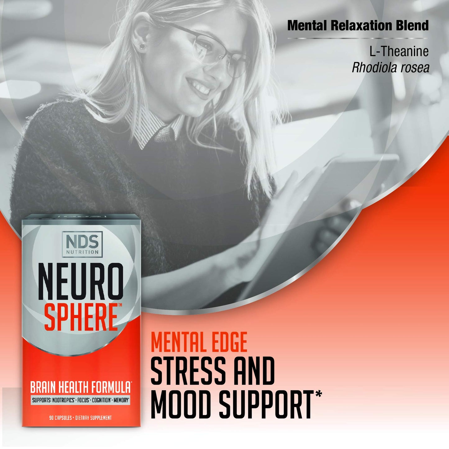 FitLife Brands Neuro Sphere Brain Health Formula 90 Capsules